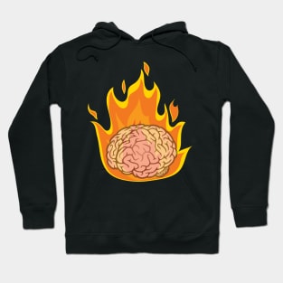 burning brain Hoodie